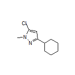 5-Chloro-3-cyclohexyl-1-methyl-1H-pyrazole