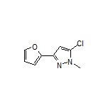 5-Chloro-3-(2-furyl)-1-methyl-1H-pyrazole