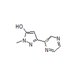 1-Methyl-3-(2-pyrazinyl)-1H-pyrazol-5-ol