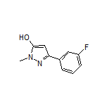 3-(3-Fluorophenyl)-1-methyl-1H-pyrazol-5-ol