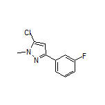 5-Chloro-3-(3-fluorophenyl)-1-methyl-1H-pyrazole