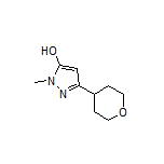 1-Methyl-3-(tetrahydro-2H-pyran-4-yl)-1H-pyrazol-5-ol