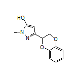 3-(2,3-Dihydrobenzo[b][1,4]dioxin-2-yl)-1-methyl-1H-pyrazol-5-ol