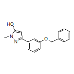 3-[3-(Benzyloxy)phenyl]-1-methyl-1H-pyrazol-5-ol