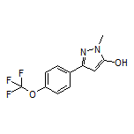 1-Methyl-3-[4-(trifluoromethoxy)phenyl]-1H-pyrazol-5-ol