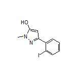 3-(2-Iodophenyl)-1-methyl-1H-pyrazol-5-ol