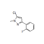 5-Chloro-3-(2-iodophenyl)-1-methyl-1H-pyrazole