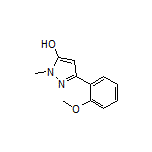 3-(2-Methoxyphenyl)-1-methyl-1H-pyrazol-5-ol