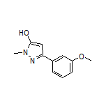 3-(3-Methoxyphenyl)-1-methyl-1H-pyrazol-5-ol