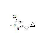 5-Chloro-3-(cyclopropylmethyl)-1-methyl-1H-pyrazole