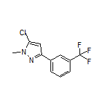 5-Chloro-1-methyl-3-[3-(trifluoromethyl)phenyl]-1H-pyrazole