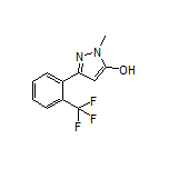 1-Methyl-3-[2-(trifluoromethyl)phenyl]-1H-pyrazol-5-ol