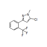 5-Chloro-1-methyl-3-[2-(trifluoromethyl)phenyl]-1H-pyrazole