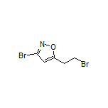 3-Bromo-5-(2-bromoethyl)isoxazole