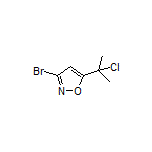 3-Bromo-5-(2-chloro-2-propyl)isoxazole