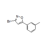 3-Bromo-5-(m-tolyl)isoxazole