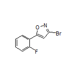 3-Bromo-5-(2-fluorophenyl)isoxazole