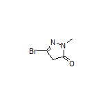 3-Bromo-1-methyl-1H-pyrazol-5(4H)-one