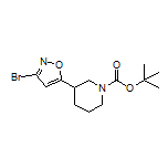 1-Boc-3-(3-bromo-5-isoxazolyl)piperidine