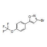 3-Bromo-5-[4-(trifluoromethoxy)phenyl]isoxazole