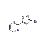 3-Bromo-5-(2-pyrimidinyl)isoxazole