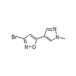 3-Bromo-5-(1-methyl-4-pyrazolyl)isoxazole