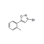 3-Bromo-5-(o-tolyl)isoxazole