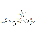 4-[5-[3-(Carboxymethoxy)phenyl]-3-(4,5-dimethyl-2-thiazolyl)-2H-tetrazol-3-ium-2-yl]benzenesulfonate