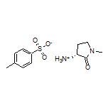 (R)-1-Methyl-2-oxopyrrolidin-3-aminium compound with 4-Methylbenzenesulfonate(1:1)