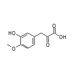 3-(3-Hydroxy-4-methoxyphenyl)-2-oxopropanoic Acid