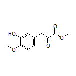 Methyl 3-(3-Hydroxy-4-methoxyphenyl)-2-oxopropanoate