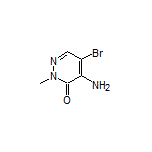 4-Amino-5-bromo-2-methylpyridazin-3(2H)-one