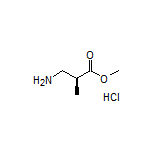 Methyl (S)-3-Amino-2-methylpropanoate Hydrochloride