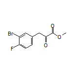 Methyl 3-(3-Bromo-4-fluorophenyl)-2-oxopropanoate