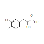 3-(3-Chloro-4-fluorophenyl)-2-hydroxypropanoic Acid