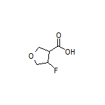 4-Fluorotetrahydrofuran-3-carboxylic Acid