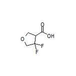 4,4-Difluorotetrahydrofuran-3-carboxylic Acid