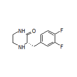 (S)-3-(3,4-Difluorobenzyl)piperazin-2-one