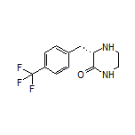 (S)-3-[4-(Trifluoromethyl)benzyl]piperazin-2-one