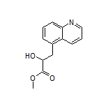 Methyl 2-Hydroxy-3-(5-quinolyl)propanoate