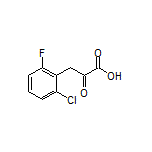 3-(2-Chloro-6-fluorophenyl)-2-oxopropanoic Acid