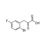 3-(2-Bromo-5-fluorophenyl)-2-oxopropanoic Acid