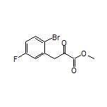 Methyl 3-(2-Bromo-5-fluorophenyl)-2-oxopropanoate