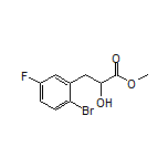 Methyl 3-(2-Bromo-5-fluorophenyl)-2-hydroxypropanoate