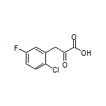 3-(2-Chloro-5-fluorophenyl)-2-oxopropanoic Acid