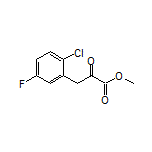 Methyl 3-(2-Chloro-5-fluorophenyl)-2-oxopropanoate