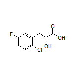 3-(2-Chloro-5-fluorophenyl)-2-hydroxypropanoic Acid