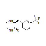 (S)-3-[3-(Trifluoromethyl)benzyl]piperazin-2-one