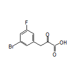 3-(3-Bromo-5-fluorophenyl)-2-oxopropanoic Acid