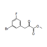 Methyl 3-(3-Bromo-5-fluorophenyl)-2-oxopropanoate